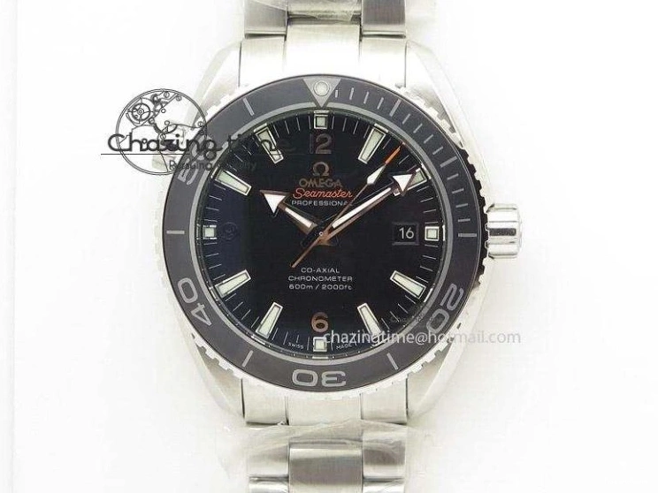 0513 Planet Ocean 43.5mm SS VSF 1:1 Best Edition Green Bezel White Dial on Green Rubber Strap A8900 Super Clone Unisex 7713